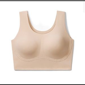 True and Co Wireless Scoop Bra